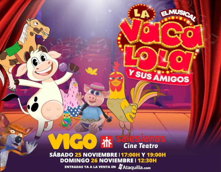 Musical 'La Vaca Lola y sus amigos' en Vigo - Infantil