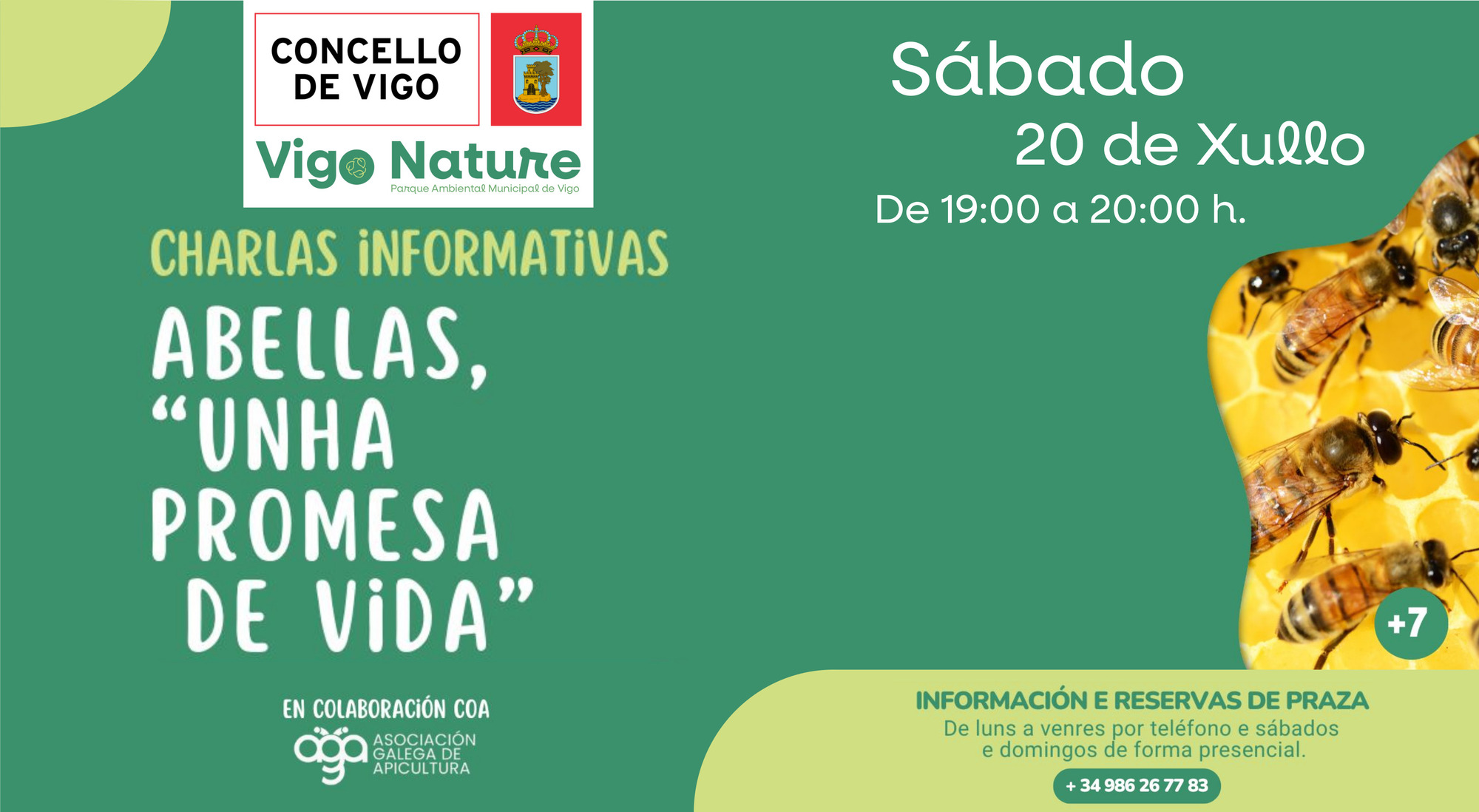 Charla Divulgativa sobre abellas-