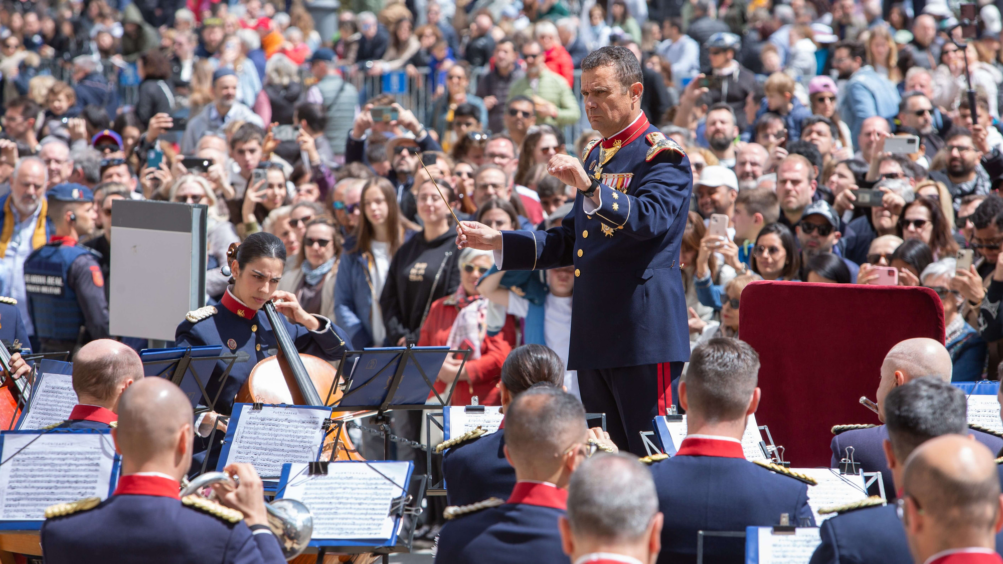 Unidad de m�sica de la Guardia Real