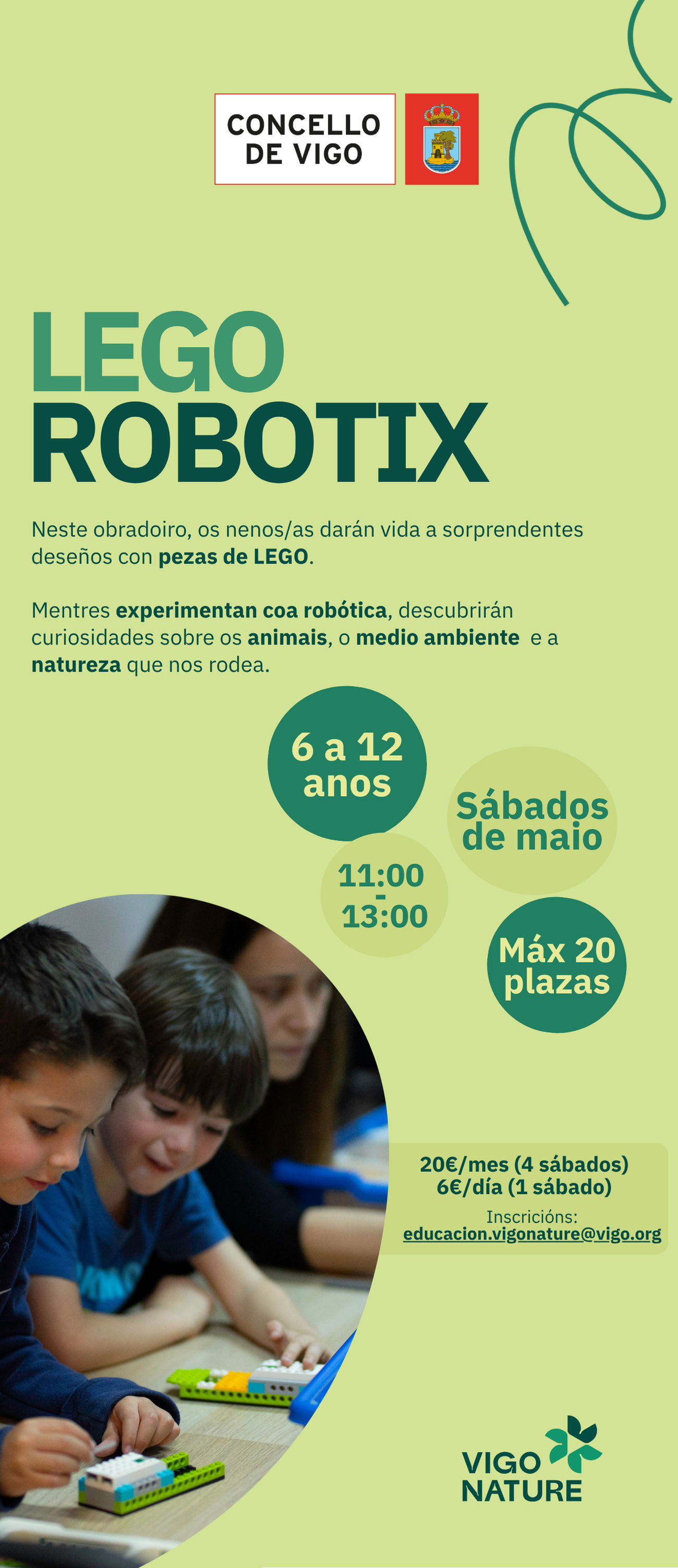 Actividades en Vigo Nature S�bados de Mayo