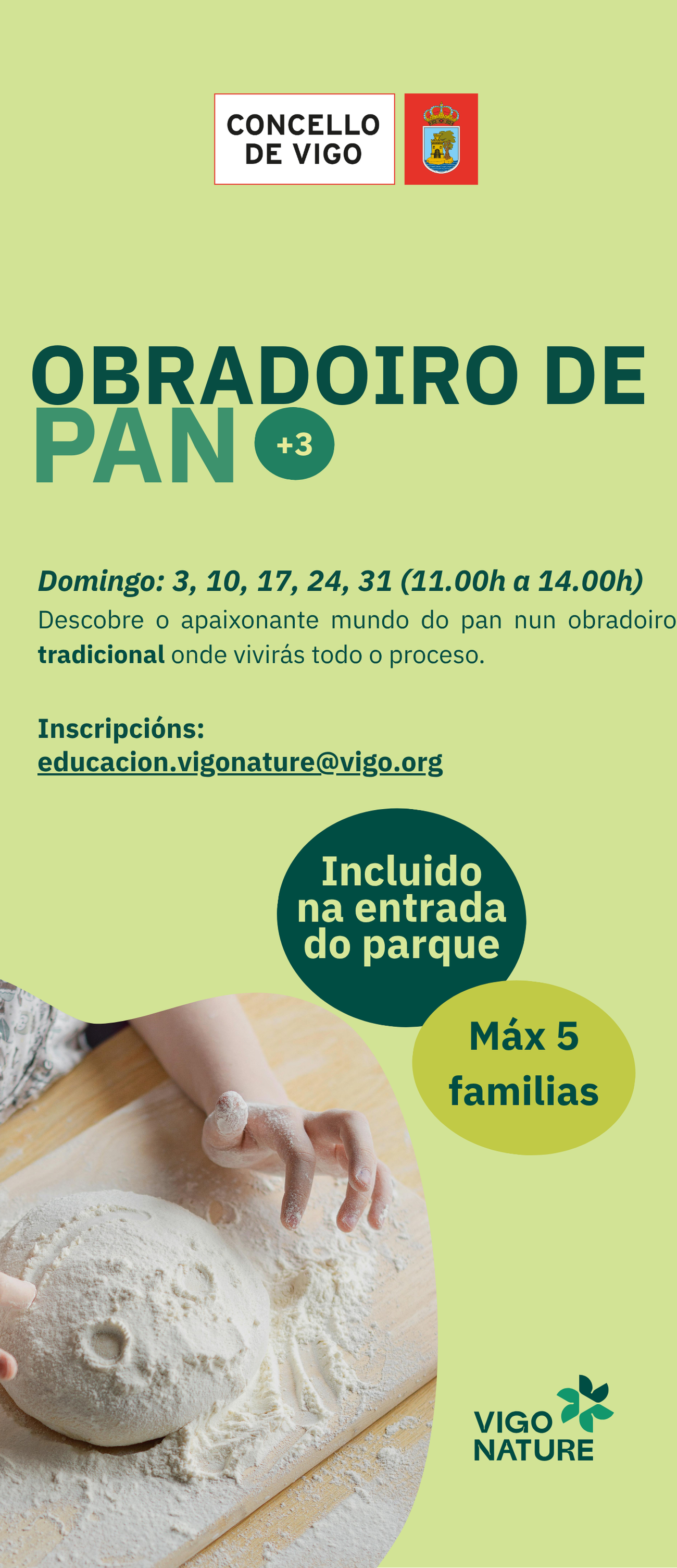 Actividades en Vigo Nature Domingos de Mayo