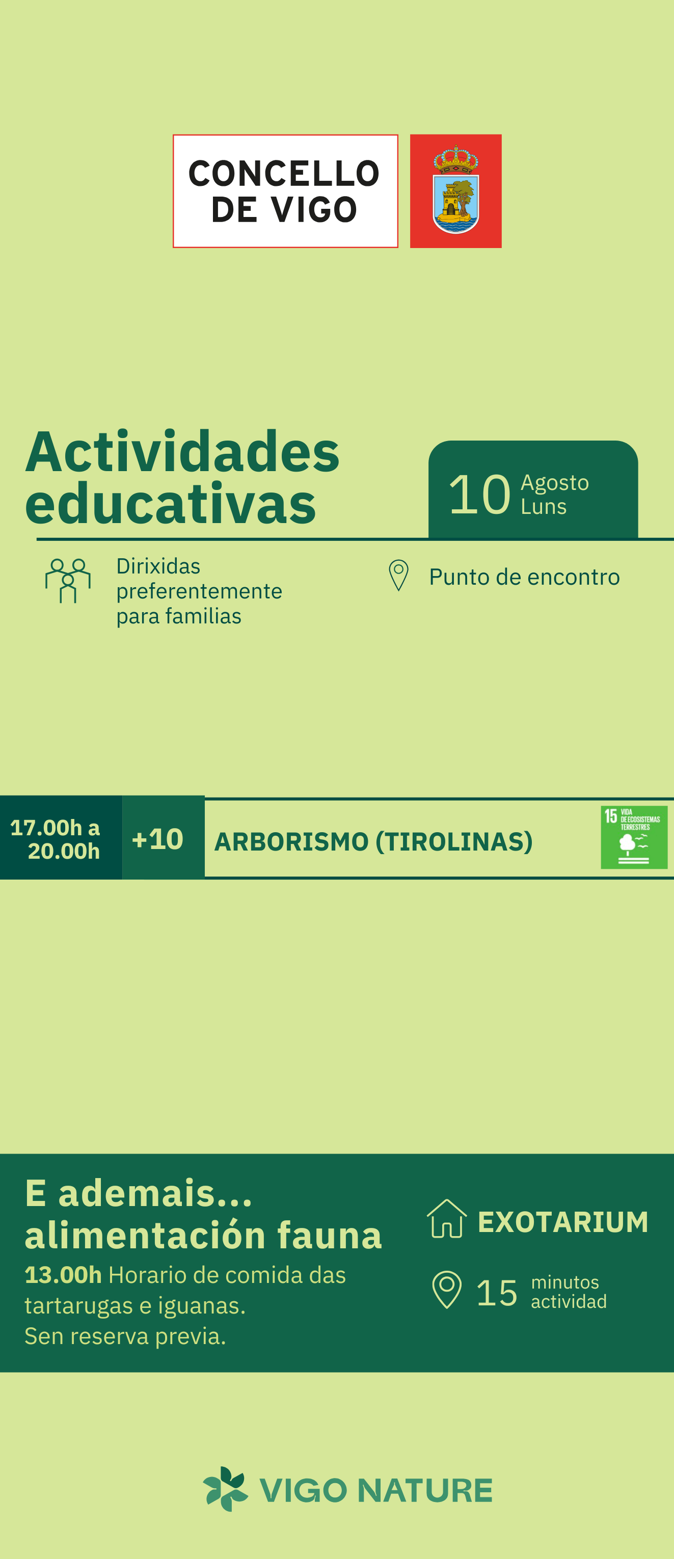 Actividades en VigoNature Luns 10