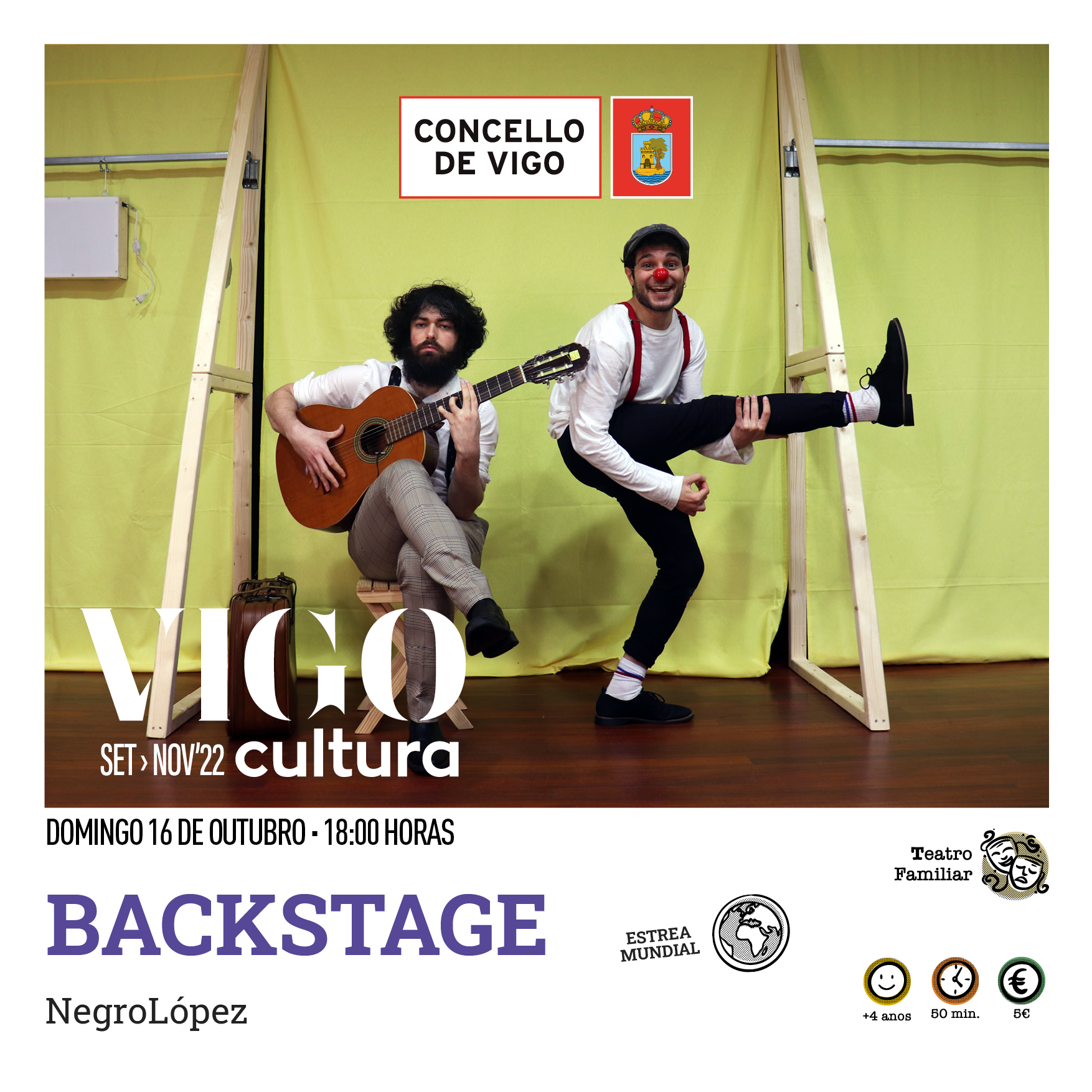 Backstage de NegroLópez